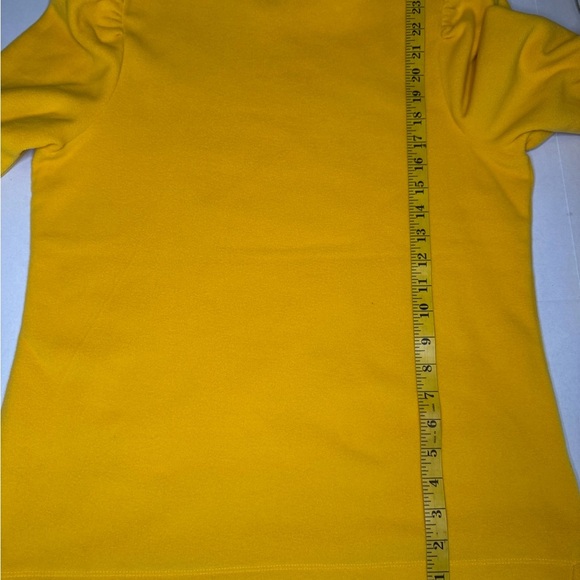 Talbots Vibrant Yellow Long Sleeve Top. #221 - Picture 11 of 12